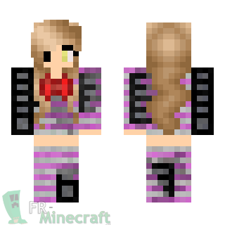 Aperçu de la skin Minecraft Mangle - FNaF