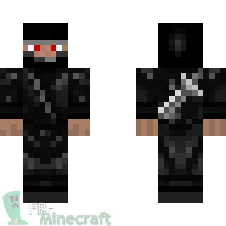 Aperçu de la skin Minecraft Ninja