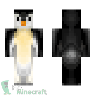 Aperçu de la skin Minecraft Pingouin