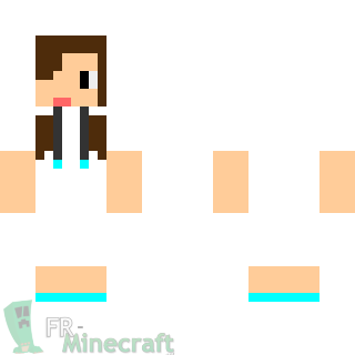 Aperçu de la skin Minecraft Fille