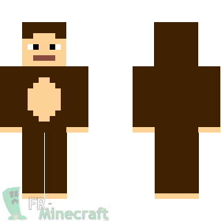 Aperçu de la skin Minecraft Singe