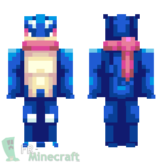 Aperçu de la skin Minecraft Amphinobie - Pokémon