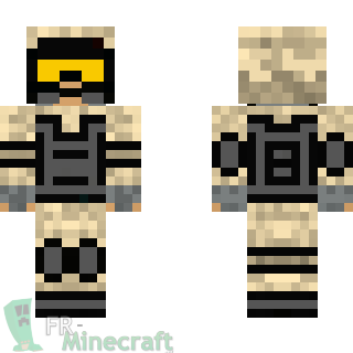 Aperçu de la skin Minecraft Call of duty