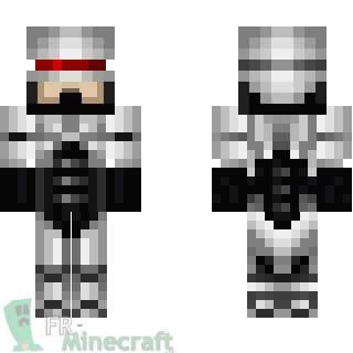 Aperçu de la skin Minecraft Robocop