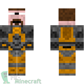 Aperçu de la skin Minecraft Gordon Freeman - Half-Life