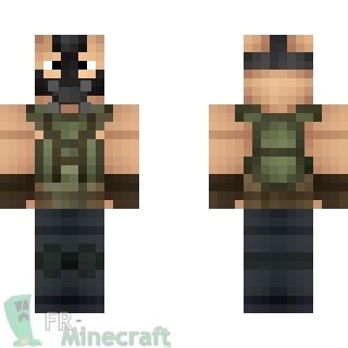 Aperçu de la skin Minecraft Bane - Batman