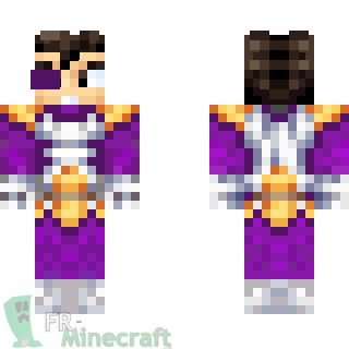 Aperçu de la skin Minecraft Vegetta - Dragon Ball Z