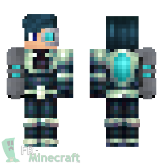 Aperçu de la skin Minecraft Homme Futuriste