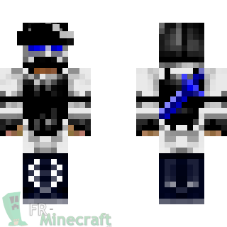 Aperçu de la skin Minecraft Soldat des neiges