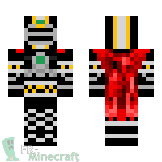 Aperçu de la skin Minecraft Mike - Power Rangers Lost Galaxy