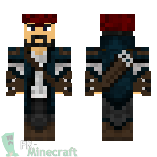 Aperçu de la skin Minecraft Oliver Queen - Arrow