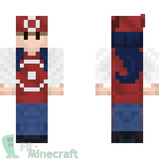 Aperçu de la skin Minecraft Éleveur (F) - Pokémon