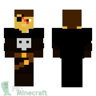 Aperçu de la skin Minecraft Albator