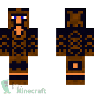 Aperçu de la skin Minecraft Guerrier