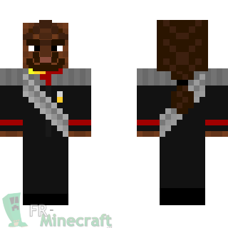 Aperçu de la skin Minecraft Lieutenant Worf - Star Trek