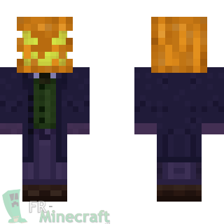 Aperçu de la skin Minecraft Mr. pumkins