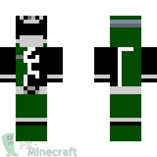 Aperçu de la skin Minecraft Deka green (Tokusō Sentai Dekaranger)