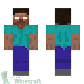 Aperçu de la skin Minecraft Herobrine