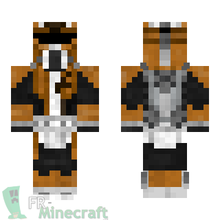 Aperçu de la skin Minecraft Commandant Clone Monnk - Star Wars The Clone Wars