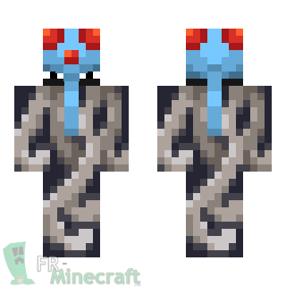 Aperçu de la skin Minecraft Tentacruel - Pokémon