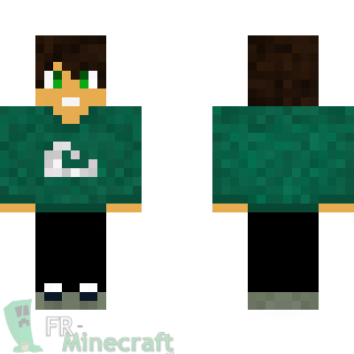 Aperçu de la skin Minecraft Beau Mec