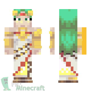 Aperçu de la skin Minecraft Palutena - Kid Icarus