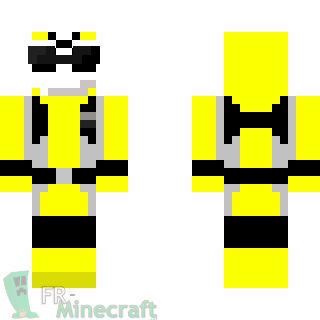 Aperçu de la skin Minecraft Zoey - Power rangers beast morphers