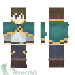 Aperçu de la skin Minecraft Kazuma Satou - Konosuba par Fryne!