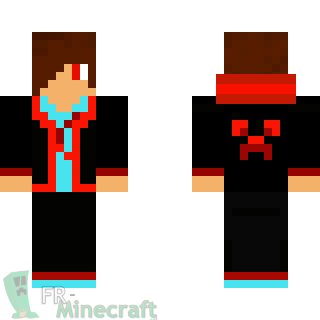 Aperçu de la skin Minecraft Mec style