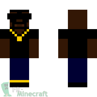 Aperçu de la skin Minecraft Maitre Gims