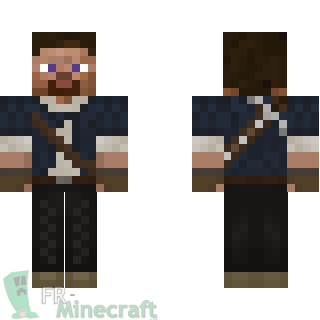 Aperçu de la skin Minecraft Steve mineur