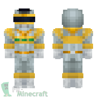 Aperçu de la skin Minecraft Zhane - Power Rangers In Space