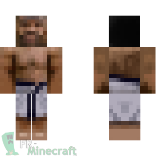 Aperçu de la skin Minecraft Homme agé