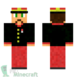 Aperçu de la skin Minecraft Officier Français