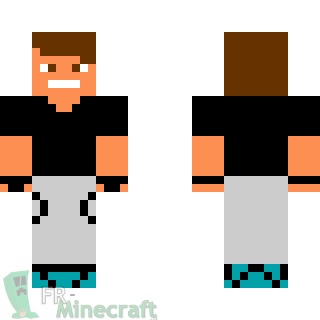 Aperçu de la skin Minecraft Skin free runner