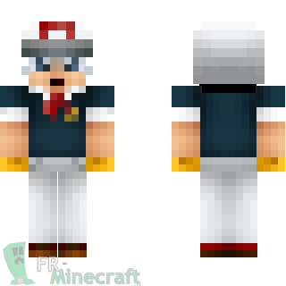 Aperçu de la skin Minecraft Pilote de course Speed Racer