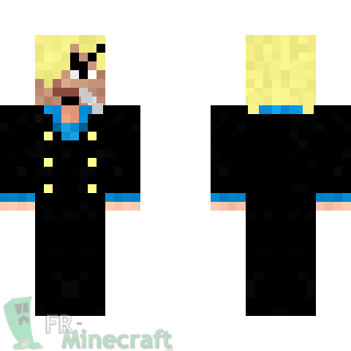 Aperçu de la skin Minecraft Sanji - One Piece