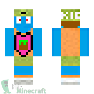 Aperçu de la skin Minecraft Kid paddle