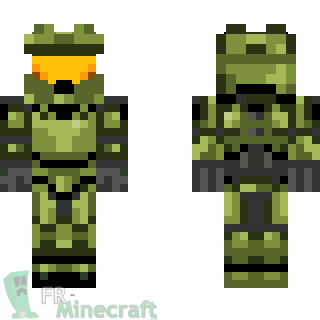 Aperçu de la skin Minecraft Halo