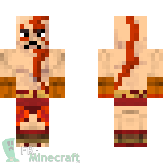 Aperçu de la skin Minecraft Guerrier