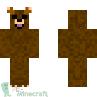 Aperçu de la skin Minecraft Ours