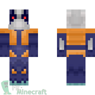 Aperçu de la skin Minecraft Grognard - HALO