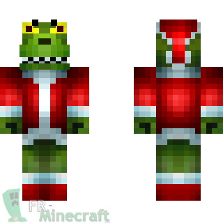 Aperçu de la skin Minecraft Le Grinch