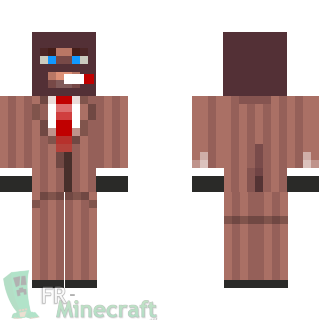 Aperçu de la skin Minecraft Espion - Team Fortress 2