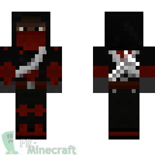 Aperçu de la skin Minecraft Chevalier noir