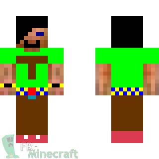 Aperçu de la skin Minecraft the BG