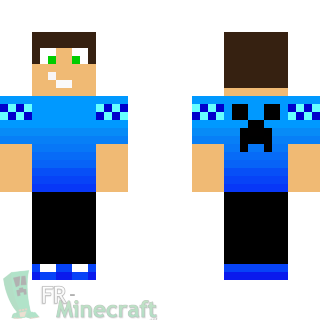 Aperçu de la skin Minecraft garçon