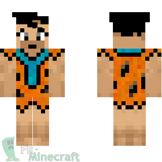 Aperçu de la skin Minecraft Fred Pierrafeu