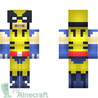 Aperçu de la skin Minecraft Wolverine - X-Men