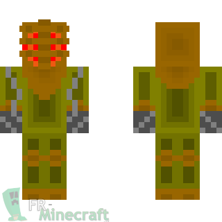 Aperçu de la skin Minecraft Protecteur - Bioshock